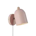 Wandlampe Gaston Nordlux staubrosa Kinderwandlicht E27 Kinderleuchte mit Holz