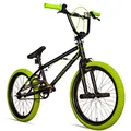 Bergsteiger Halifax 20 Zoll BMX, Fatbike, 360° Rotor-System, Freestyle, 2 Stahl Pegs, Kettenschutz, Freilauf