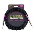 ERNIE BALL EB6046 Instrument Cable Schwarz 6m ❘ Gitarrenkabel ❘ PVC