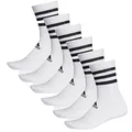 adidas 6 Paar CSH CREW 6p Tennissocken Sportspocken Unisex, Farbe:White, Socken & Strümpfe:49-50