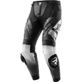 Rebelhorn Inferno Motorrad Lederhose, schwarz-weiss, Größe 60 für Männer