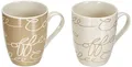 Ritzenhoff & Breker Kaffeebecher-Set Cornello, 2-teilig, Creme, 300 ml, 2 Stück (1er Pack), Beige