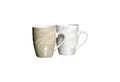 Ritzenhoff & Breker Becher Cornello Kaffeebecher 250 ml 2er Set, 2-tlg., Porzellan