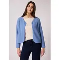 STREET ONE Cardigan mit V-Ausschnitt blau 38 EU
