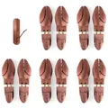 Blumtal Schuhspanner für Herren und Damen - Schuhdehner aus Zedern-Holz (5-tlg., 1 Paar, 2 Paar, 5 Paar), mit Schuhlöffel und ergonomischen Spanngriff, TESTSIEGER 42/43