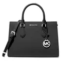 Michael Kors Damen Handtasche Sheila Medium Satchel Black 35S3S6HS2L - Schwarz