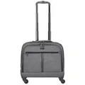 Lightpak 4 Rollen Businesstrolley 43 cm Laptopfach  grau