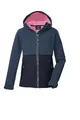 killtec Mädchen Softshelljacke mit Kapuze KOW 227 GRLS SFTSHLL JCKT, dunkelblau, 176, 43573-000