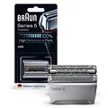 Braun Series 5 Elektrorasierer Scherkopf 52S – ORIGINAL Ersatzscherteil und Rasierer Zubehör vom Hersteller – Made in Germany, Kompatibel mit Braun Series 5 Rasierern, Silber – 1er Pack