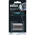 Braun Kombipack 52S, Scherkopf, silber