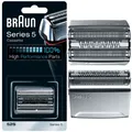 NEU Braun Scherfolie Klingenblock 52S Serie 5 Silber Rasierer Ersatzkopf