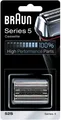 Braun 52S Scherkopfkassette Series 5 Elektrischer Herrenrasierer Zubehör silber
