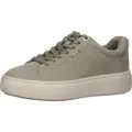 Tamaris Schnürhalbschuhe in grün, Gr. 38 - Weiß - 38