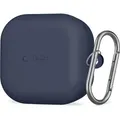 Schutzhülle für Galaxy Buds 4 / 4 Pro, Tech-Protect Silicone Hook, Dunkelblau - Dunkelblau