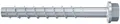 50 Stück Fischer 536863 Betonschraube Außensechskant 10x120mm 1570721