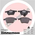 ZIMMERMANN Scheibenbremsbelag 23913.200.2