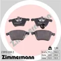 ZIMMERMANN Bremsbeläge Bremsbelegsatz vorne für VW Golf VII Scirocco Audi TT