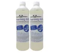 PandaCleaner Haar-Weg Abflussreiniger - Abflussfrei - Rohrfrei Rohrreiniger (Spar-Set, [2-St. 1000ml Flaschen 2000ml)