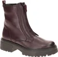 Gabor Nappa bordo Effekt Damen Stiefelette in Rot, Größe 5.5