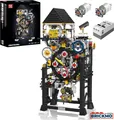 Mould King Remote Control Cyberpunk Mechanische Uhr 10159