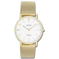 Oozoo Damen Armbanduhr Vintage Series Edelstahl gold UOC9910A