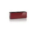Blumenkasten Lechuza Glossy Triple Kunststoff 40 x 14 x 14 cm rot inkl. Erdbewäs
