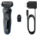 Braun 51-B1000s Folienschaber Schwarz, Blau