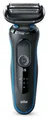 Braun 51-B1000s Nass&Trocken Rasierer Lithium-Ion (Li-Ion) 50 min Schwarz, Blau