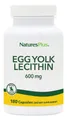 Natures Plus Egg Yolk Lecithin 600 mg - 180 Kapseln (347,84 EUR/kg)