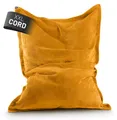 LUMALAND Sitzsack Classic XXL Cord 380 L - 140 x 180 cm - mit waschbarem Bezug