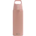 Sigg - Edelstahl Trinkflasche - Shield ONE Shy Pink - Für Kohlensäurehaltige Getränke Geeignet - Auslaufsicher - Federleicht - BPA-frei - Outdoor & Fitness - helles Pink - 0,75L