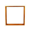 Holzlager Kaminholzregal Rostoptik NANGA 180x180x38