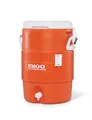 Igloo - 5 Gallon Seat Top - Getränkespender, Getränkebehälter mit Zapfhahn - 19 Liter, Orange