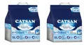 CATSAN Hygiene Plus Katzenstreu hygienische Nicht klumpende 100% Natürliche 2x5l