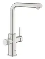 Grohe Blue Pure Minta Einhand-Spültischbatterie - Supersteel - 30601DC0