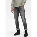 G-STAR Regular-fit-Jeans 3301 Straight Tapered grau 32