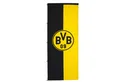 BVB Fahne BVB-Hissfahne im Hochformat (150x400 cm) (Packung, 1-St., Fahne)