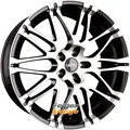4x OXIGIN 14 OXROCK Black Full Polish (BFP) 8,5x18 ET50 5x112