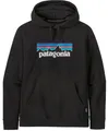 Patagonia Mens P-6 Logo Uprisal Hoody black - Größe M