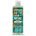 Faith In Nature Bio-Kokosnuss-Shampoo, Feuchtigkeitsspendend für trockenes Haar & Kopfhaut, Vegan & Tierversuchsfrei, Ohne SLS, Silikone oder Parabene, 400 ml