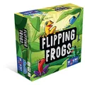 HUCH!, Flipping Frogs, Legespiel für strategische Denker, Spannendes und kreatives Familienspiel, Ideal für Kinder und Erwachsene, Für 2–4 Spieler ab 6 Jahren