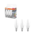 3er Pack OSRAM E14 LED Lampe Base Classic B 60 in Kerzenform matt 5,9W wie 60W n