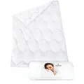 Third of Life 4-Jahreszeitenbett Nachhaltige Ganzjahresdecke VERDA, Füllung: Kunstfaser, Bezug: Superweiche Kunstfaser mit Peachskin-Veredelung, Steppdecke aus 100% recyceltem Material, Für Allergiker geeignet 135 cm x 200 cm