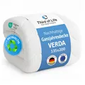 Ganzjahresdecke 135x200, 100% nachhaltige Bettdecke, Extra weiche Ganzjahresb...
