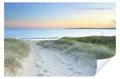 Wallarena Fototapete Strand Meer Natur Wohnzimmer Schlafzimmer Vlies Tapete, Premium Halbmatt Glatt Vlies, Strand, Meer, Natur, Landschaft, (Packung, Vlies Fototapete), Fototapete Wohnzimmer Schlafzimmer - Vliestapete inklusive Kleister