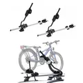 Farad P-Style Dachfahrradträger Auto Fahrradträger bis 25 kg Stahl ABE geprüft, Universal Dach fahrradträger, Dachträger Fahrradhalter abschließbar 2er Set