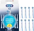Oral-B iO Aufsteckbürsten Ultimative Reinigung Borsten-in-Borsten Weiß 8 Stück
