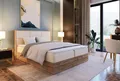 Marlux-Meble Leoni II Kontinentalbett 160x200 cm Modern Bequemes Hochbett Gepolstert Mit Matratze Und Zwei Bettzeugbehälter (Itaka 16 - Beige)