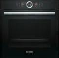 Bosch Dampfgar-Backofen HSG 636 BS1 Schwarz Dampfbackofen schwarz EEK : .