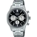Casio EFR-575D-1AEF Herrenuhr Edifice Chrono 40mm 10ATM - Silber/Schwarz